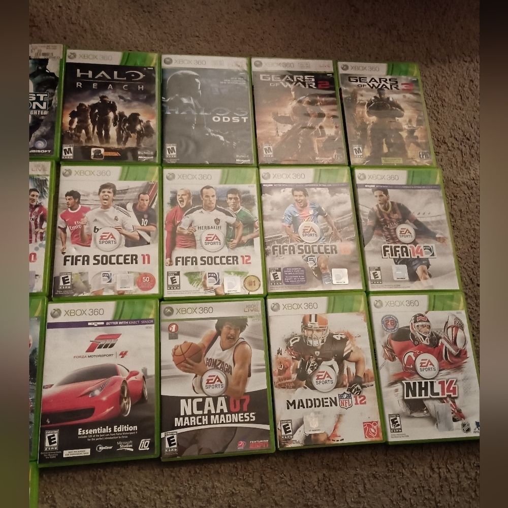 Xbox 360 - 33 Videogame Lot PRE-OWNED - Picture 4 of 4